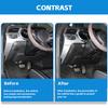 Car Under Steering Wheel Decorative Panel Stickers Accessories Fit for Ford Mustang 2015 Up  ABS Interior Accessories