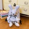 Школьная сумка Sweet Cool Кролик Мультяшный Рюкзак Женский 1011 Новый Большая Вместимость Модный Дорожный Рюкзак из Оксфордской Ткани Для Класса Школьная Сумка