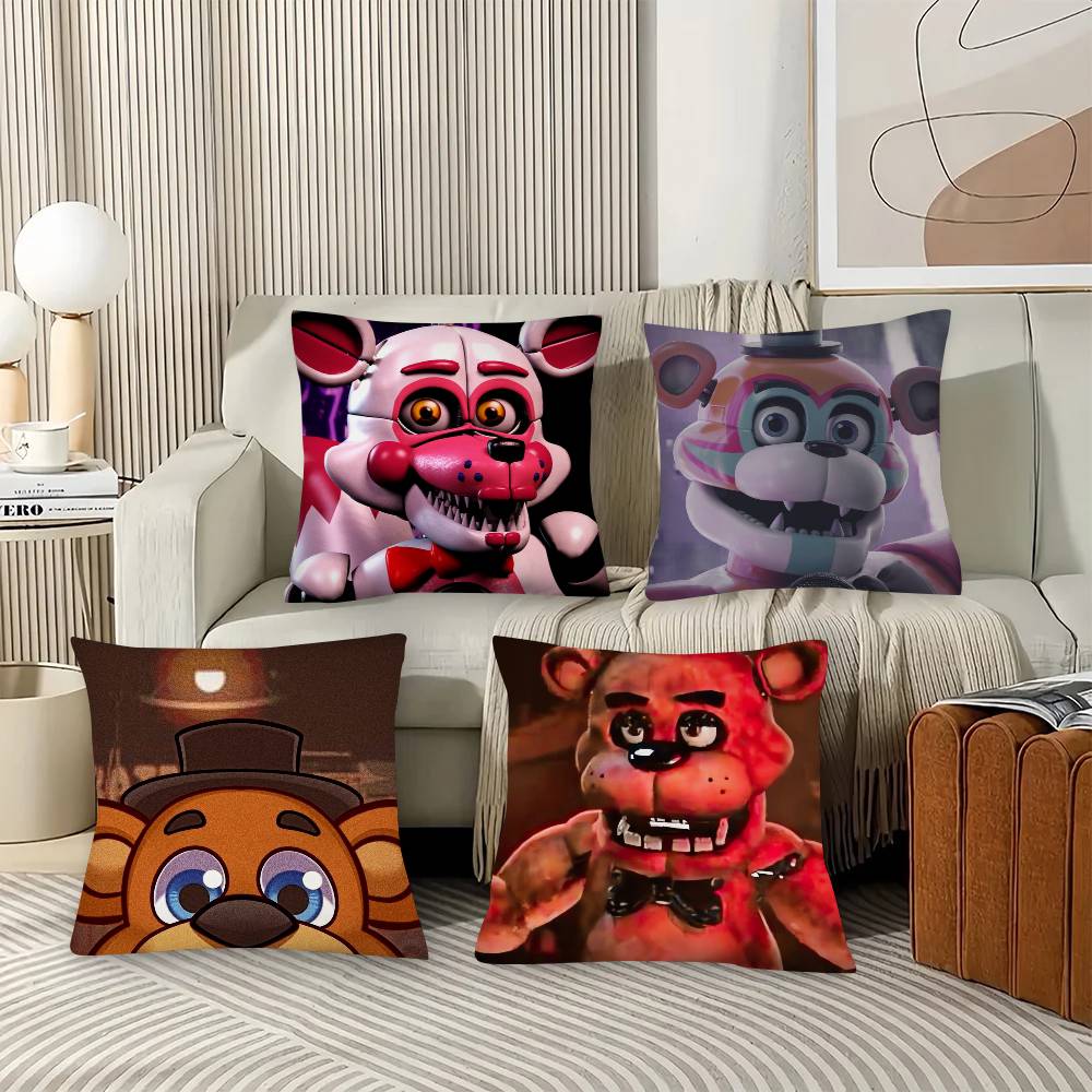 1 шт. F-Fnaf Пять Ночей с Фредди Наволочка Модная Квадратная Наволочка Спальня Диван Комната Ins Декор Отдых