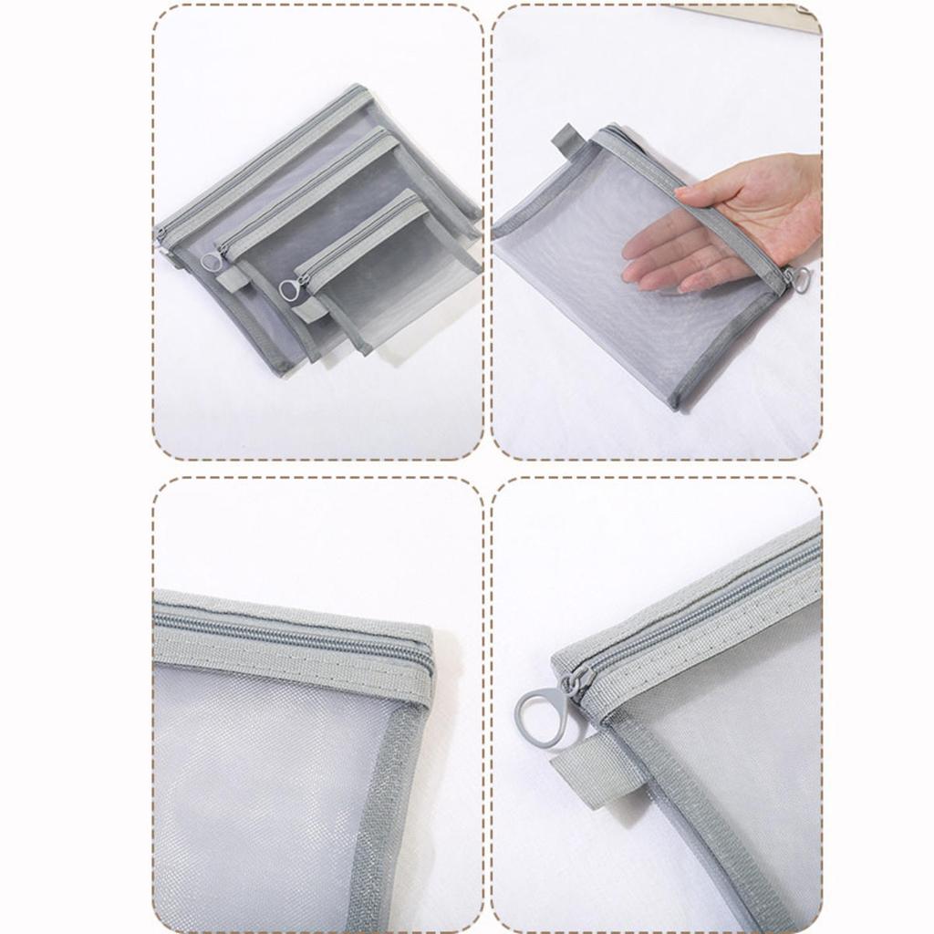 Портативный сетчатый жесткий диск кард-ридер сумки наушники кабель передачи данных зарядные устройства сумка для хранения U-образный диск на молнии дорожный органайзер