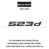 Suitable for BMW 5 Series G60 G30 F10 F11 520d 525i G61 530d 530e 540i 528 535i GT F07 rear emblem car  numerical letters