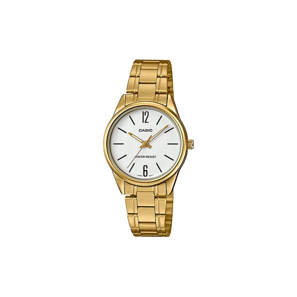 Casio Женские стандартные часы Белые LTP-V005G-7B LTP-V005G-7B