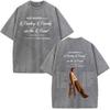 Singer Alex Warren 2026 Tour Print Tees Unisex Unisex Hiphop Tshirt Summer Cotton Loose Casual Vintage Washed Tshirts Streetwear