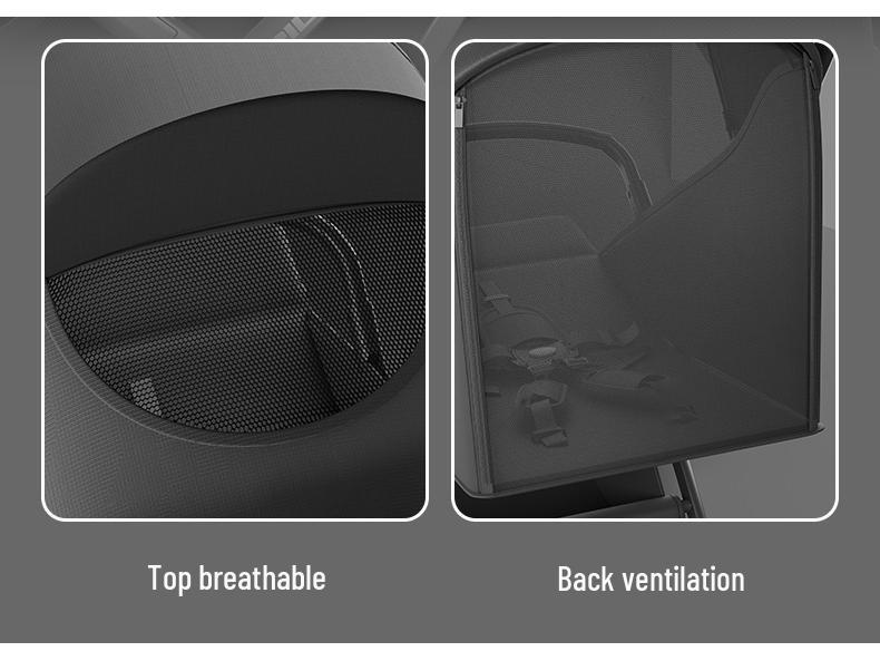 Lightweight Reversible Baby Stroller with Shock Absorption and High Landscape Feature for Newborns.