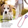 Dog Leash with Soft Padded Handle Adjustable Loop Traction Rope 360-degree Rotating