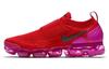Air VaporMax Moc 2 University Red Fuchsia Blast Женские AJ6599-600