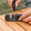 Multifunctional Outdoor Sharpening Tool Diamond Camp Gear Hike Tungsten Ceramic Sharpener Fish Hook Pocket Carbide Whetstone