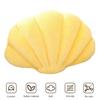 Shell-Shaped Stuffed Pillow Cushion Super Soft Wear Resistant Vibrant Color Seashell Bed Sofa Cushion Home Decoration