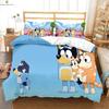 Children's Bedding Set Animated Cartoon Duvet Cover Anime Pillowcase Comfortable Bed Set Full Size Single Bed Double Bed