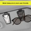 Convenient Sunglasses Holder Metal Buckle Automobile Glasses Organizer  for Car Visor
