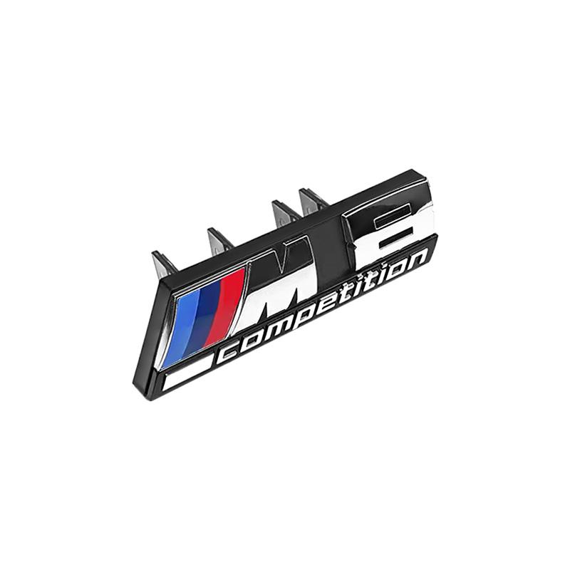 3D Car Front Grille Badge Emblem Buckle For BMW M Power Thunder M1 M2 M3 M4 M5 M6 M7 M8 F48 G01 E84 F30 G11 G07