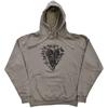 Gojira Unisex Adult Fortitude Heart Hoodie