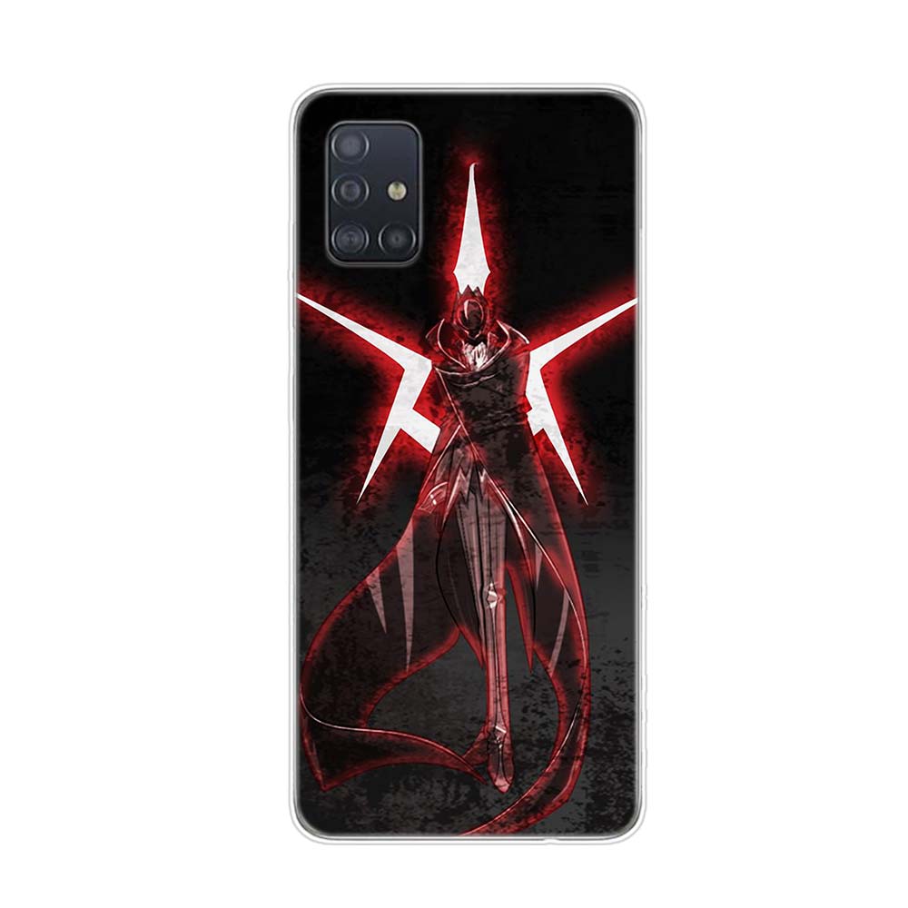 Мягкий чехол для телефона из мультфильма Код Гиас Лелуш для Samsung Galaxy A01 A11 A12 A22 A21S A31 A41 A42 A51 A71 A32 A52 A72 A02S