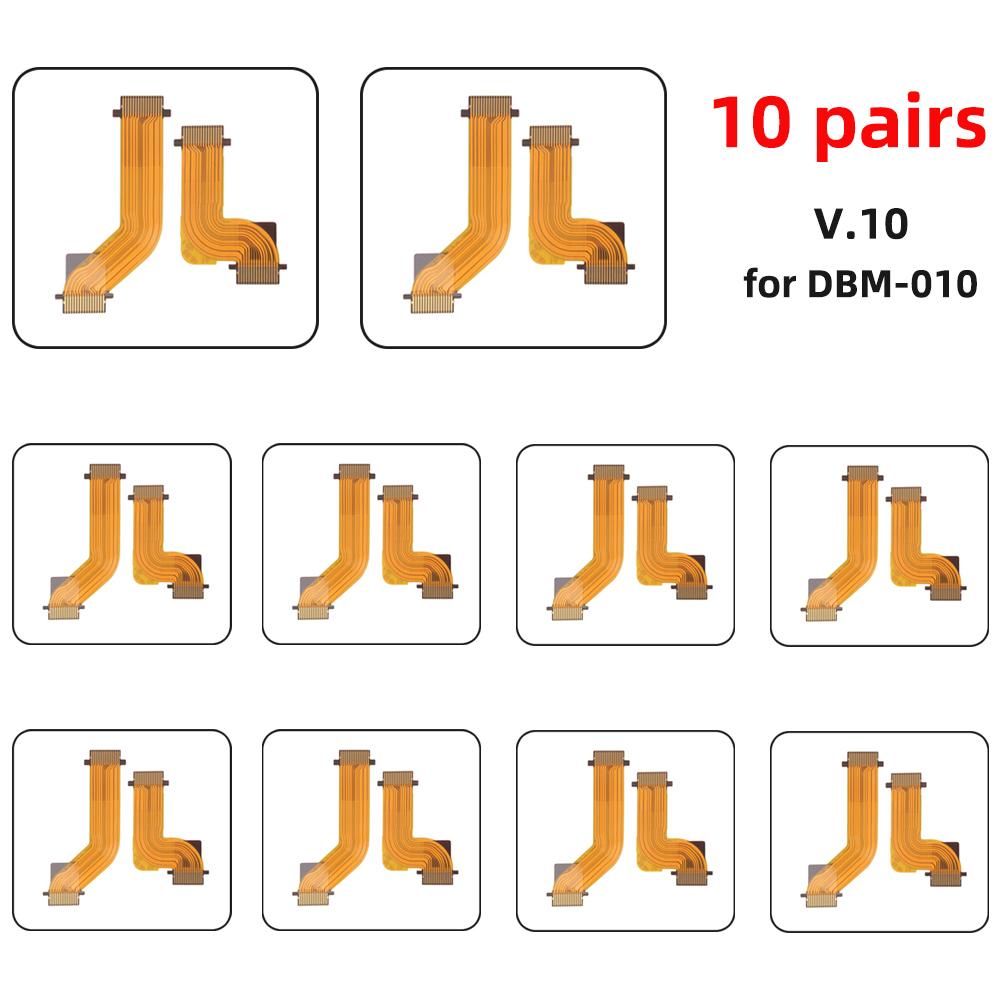 10 Pairs R2 L2 L1 R1 Trigger Button Ribbon Flex Cable Replacement for Dualsense PS5 Controller BDM-010 020 030 Repair Parts 5