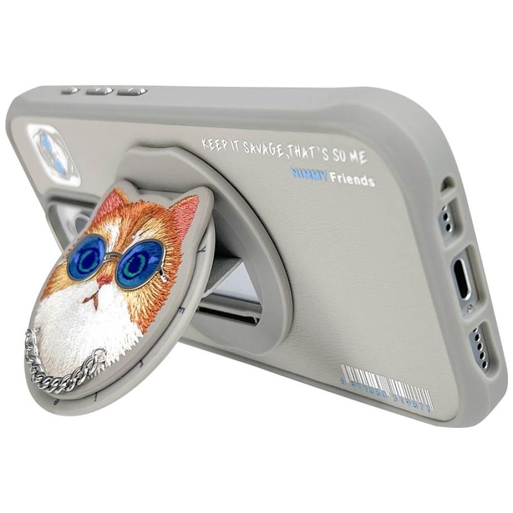 Etui do iPhone 16 Pro Max Nimmy MagSafe Szary
