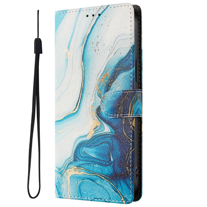 Чехол Edge 70 60 50 Fusion Pro для Moto G06 G86 G56 G67 G57 Power G85 G35 G55 G75 G45 G84 Расписной Чехол Кожаная Обложка для Телефона Fundas