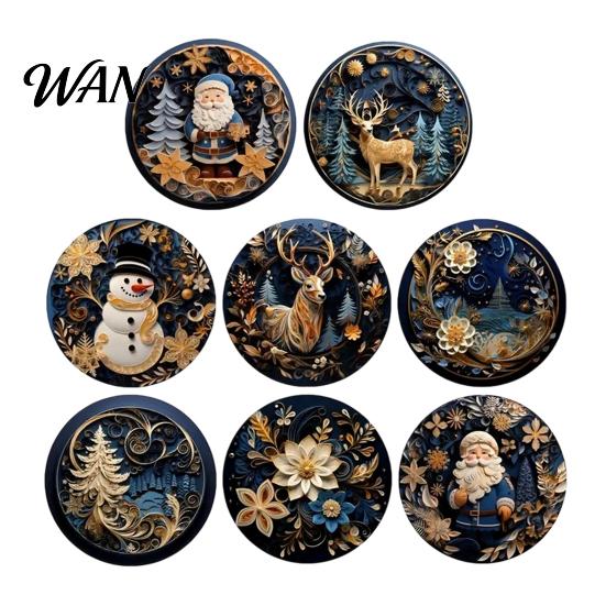 Non-slip Cup Coasters 8PCS Coasters, Colorful Wood with Non-Slip Heat Insulation Set Waterproof Drink Holder, for Home Office Dining Table Decorative