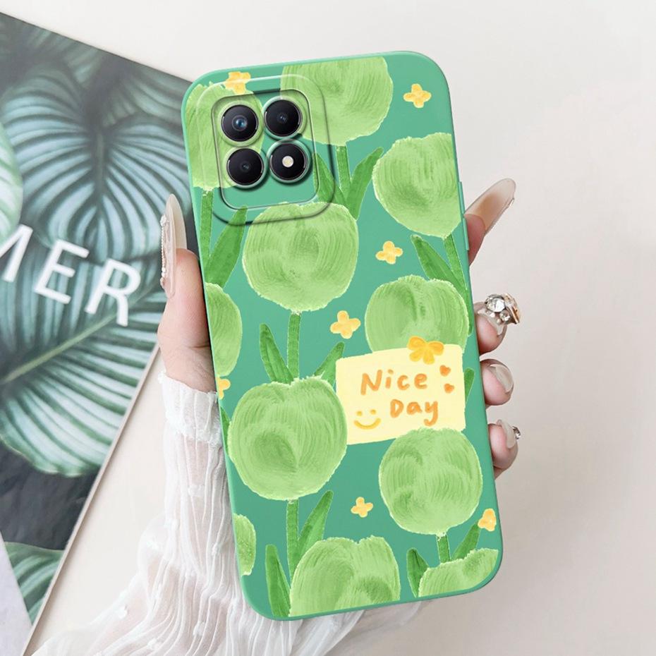 Защитный чехол для объектива для Realme 8i RMX3151 Модный принт Мягкий силиконовый чехол-бампер для Realme8i