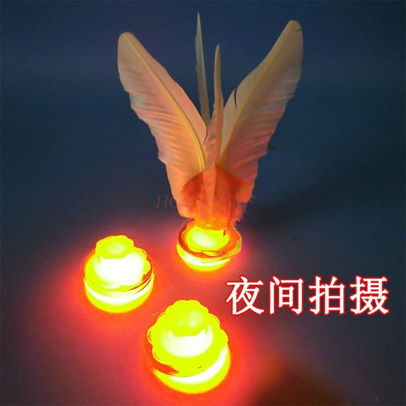 Flashing White Shuttlecock Night Light Induction Led Light Shuttlecock Night Flashing Shuttlecock