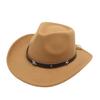 One Limitation Stylish Star Belt Simple Design for Outdoor and CP755 Hat, Activities, Men's Women's, (Brown)