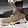 Зимние ботинки Мужская обувь Уличная обувь Высокие ботинки Кроссовки Повседневная обувь Модная повседневная мужская мягкая теплая обувь Высококачественные ботинки
