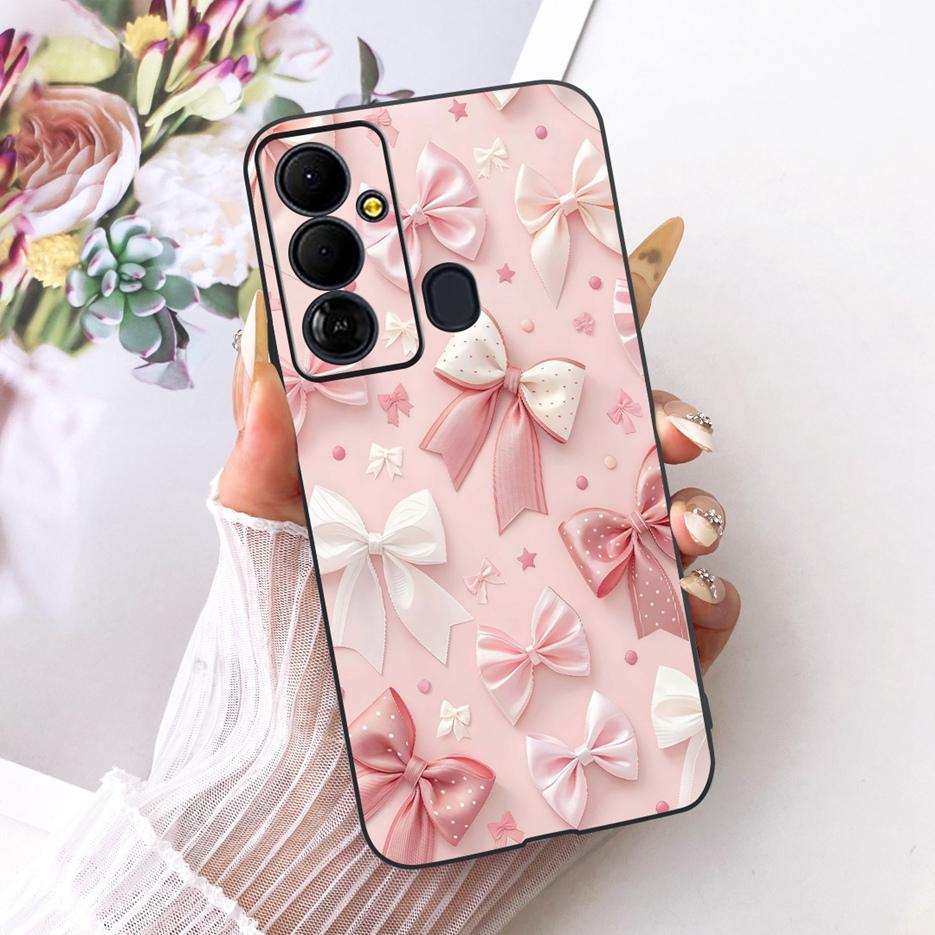 Чехол для Tecno Pop 6 GO BE6j Милый Лев Модный Расписной Чехол Мягкий ТПУ Чехол для Телефона Для Tecno Pop 6 Pro BE8 Pop6 GO Задняя Крышка Сумки