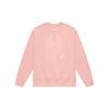 New MLB MONOGRAM Collection New York Yankees 24FW Early Autumn Sweatshirt Unisex Pink 3AMTM0444-50PKM