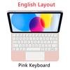 Magic Keyboard для iPad A16 11-го 11" Магнитный чехол для iPad 10 10-го 11-го Поколения Плавающая подставка Мультитач-клавиатура