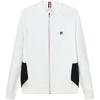 Fila Fitted Long Sleeve Jacket With Stand Collar And Zipper Design Men Jackets Jade-White A11M215407F-WT