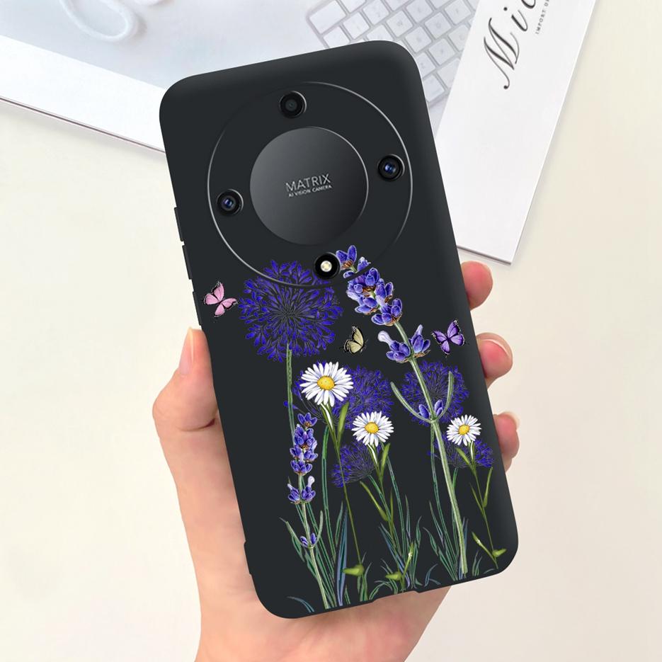 For Honor Magic6 Lite Case Magic 5 Lite Stylish Painted Cover Soft Silicone Phone Case For Honor Magic5 Lite Magic 6 Lite Bumper