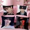 Чехол для подушки Kpop Junhui Wen Квадратная подушка Спальня Диван Подушка для отдыха и комфорта Автомобиль Домашний декор