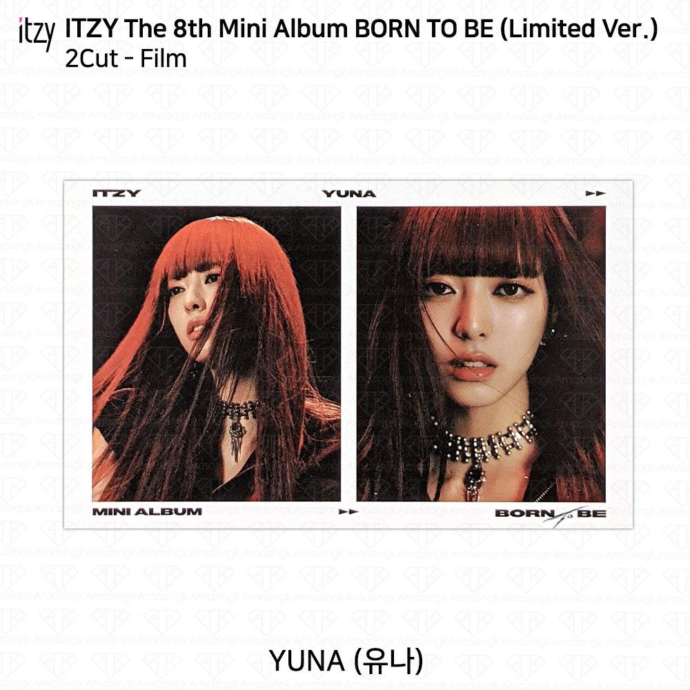ITZY Восьмой мини-альбом Born To Be Limited Ver. Фотокарточка, 2-кадровый портрет из фильма