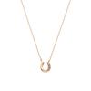 Necklace K10 Pink Gold Horseshoe AJAN149140DI [Vendome Aoyama] [Official]