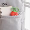 School Bag Friendly Scissors Children Safety Paper Cuttings Scissors, Fruit Veggie Refrigerator Carrot Shaped Magnet Decoration, Portable Mini