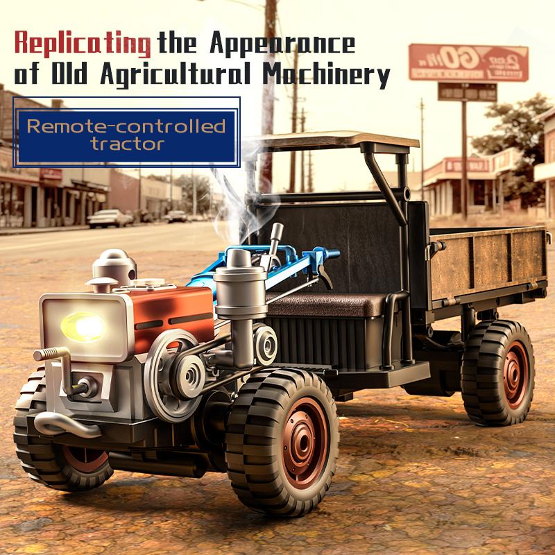 Нетоксичный Jjrc C8836 Ручной Трактор Машина на Радиоуправлении Полностью Пропорциональная 4WD Симуляция Прицепа Детская RC Игрушечная Модель Транспортного Средства Игрушка Подарок