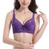 Plus Size Women's Lace Unlined Underwire Push Up Bra Lingerie Intimates Bralette Women Full Lace Brassiere Underwear Bras