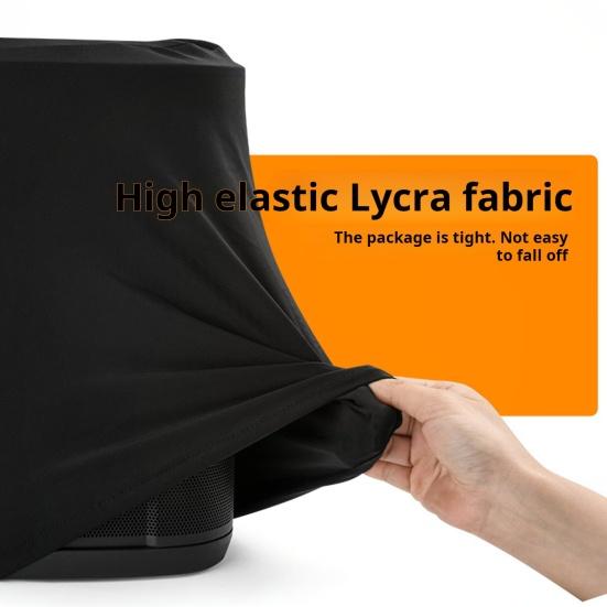 Совместимый с Bluetooth пылезащитный чехол для динамика, защитный чехол, высокоэластичный, моющийся, легко устанавливаемый пылезащитный чехол для динамика