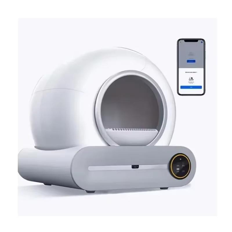 Tonepee 65L Automatic Intelligent Cat Litter Box, Self-cleaning Fully Enclosed Cat Litter Box, Household Pet Cat Litter Tray