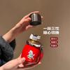 Бутылка для воды Guochao с крышкой, титановый слиток-тыква, термокружка, отделение для чая, три напитка, теплоизоляция, стакан для воды, кружка для тушеного чая, год