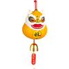 With Tassel/Bell Lion Dance Bell Decoration Plastics Car Rearview Mirror Pendant  Christmas Dolls