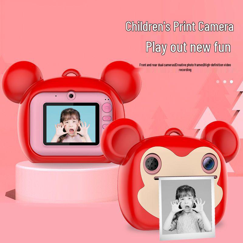 Children's HD Instant Digital Camera for Photos and Videos - Perfect Student Birthday or Festival Gift
