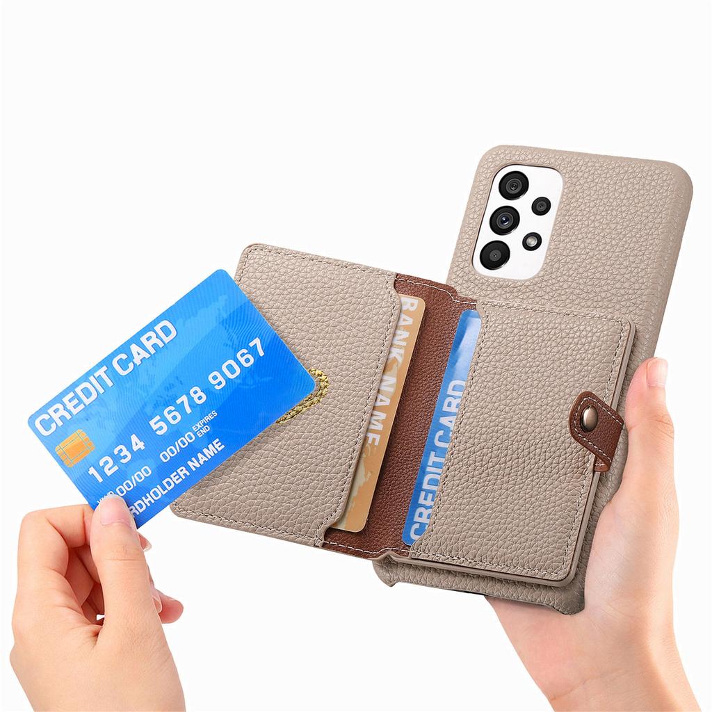Кошелек с карманами для карт Кожаный чехол-кошелек на молнии для Samsung Galaxy S24 Ultra A14 A24 A34 A15 A55 A05S S23 Plus S22 Сумка Кошелек Чехол-подставка