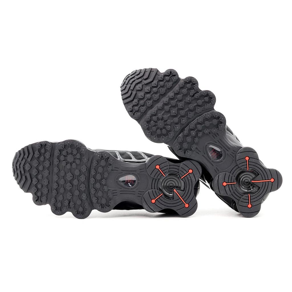 AR3566-002 Nike Shox TL Черный и Максимально Оранжевый Гематит (Женский)