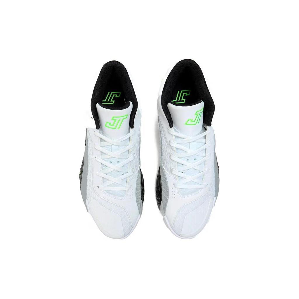 Air Jordan Tatum 2 Pf Legacy White Electric Green Black Wolf Grey FJ6458-100
