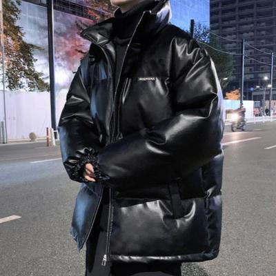 Куртка Americanstyle High Street из искусственной кожи с хлопковой подкладкой, мужской костюм для хлеба, зимняя утепленная куртка с воротником-стойкой из кожи с хлопковой подкладкой, пальто для пары