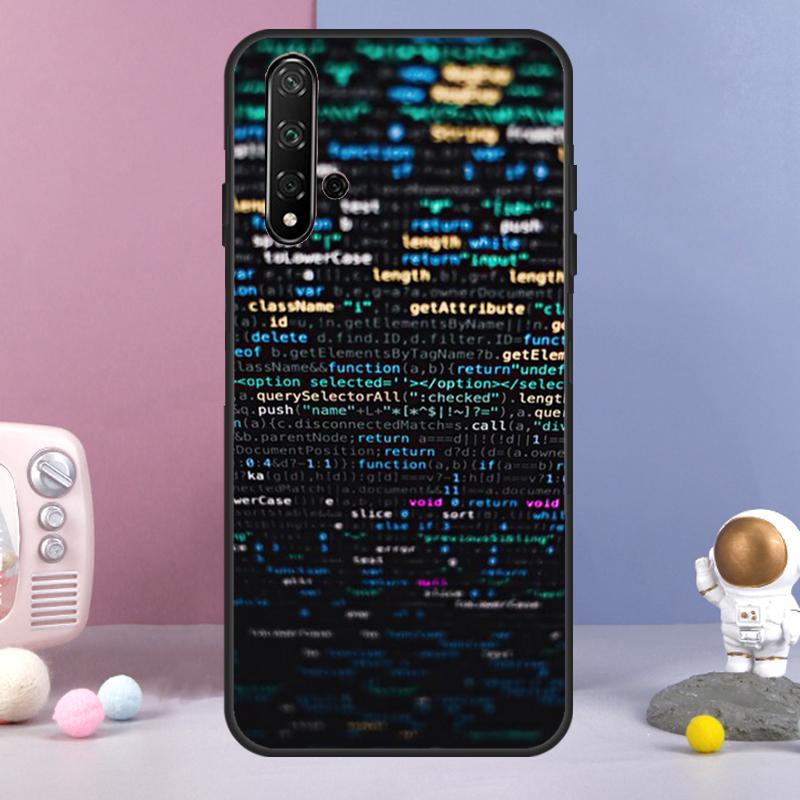 The Code design programmer For Huawei Nova 5T 9 10 SE 7i 8i 11i 12i Y73 Y90 Y70 Y72 Y61 Y91 Y60 P20 P30 P40 Lite Case