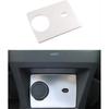 Car Stainless Steel Silver Interior Gear Shift Panel Outlet Glass Switch Cover Trim For Cadillac CT5  + Accessories Sticker
