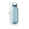 KINTO Water Bottle, 500ml, Blue, Lightweight, Dishwasher Safe, My Bottle, 20134