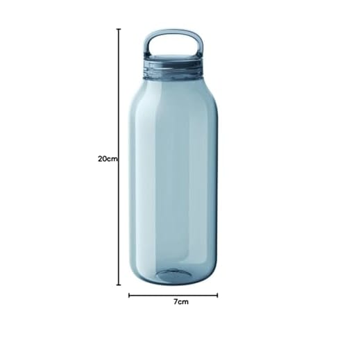 KINTO Water Bottle, 500ml, Blue, Lightweight, Dishwasher Safe, My Bottle, 20134