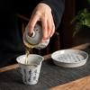 Hand-painted Blue and White Ceramic Gongfu Tea Set